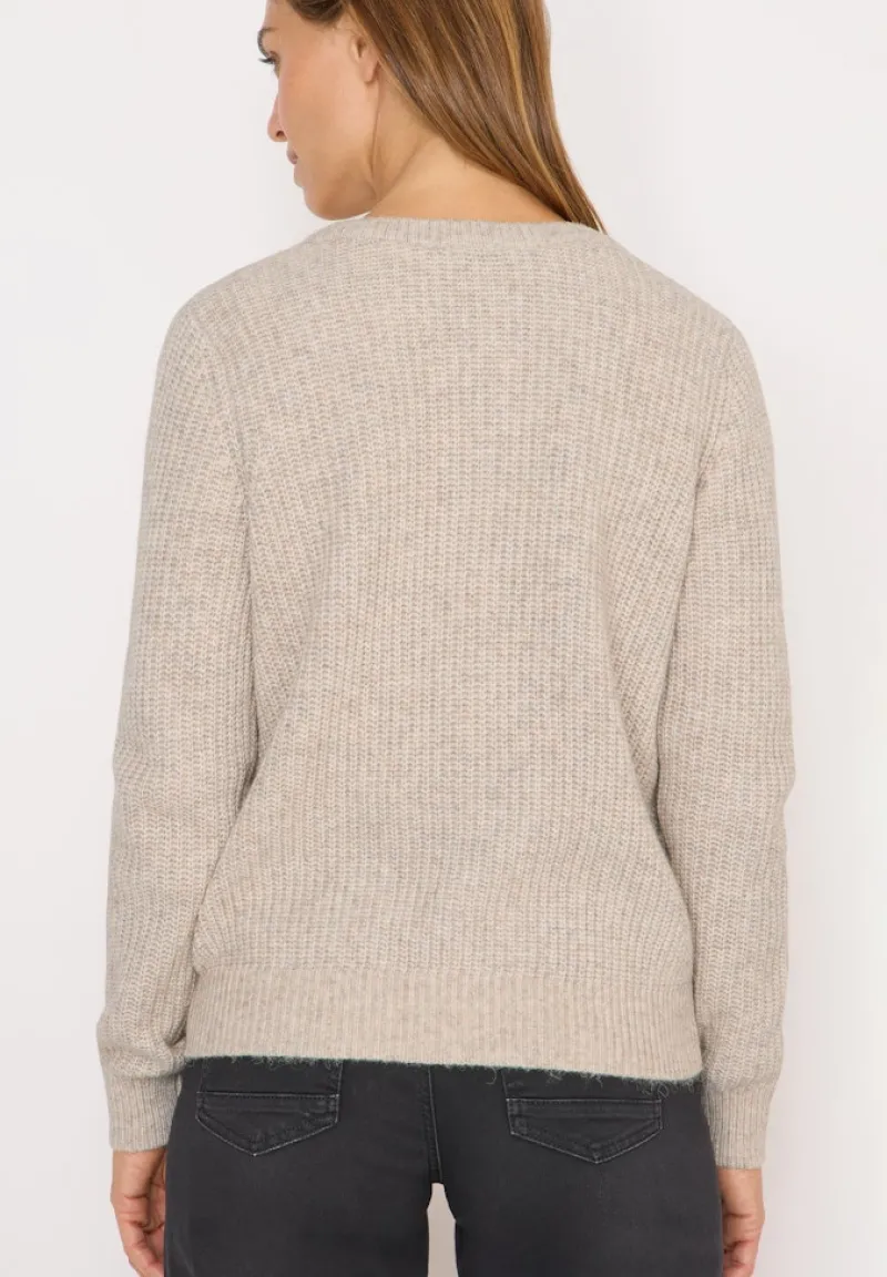 Cecil Pullover & Sweatshirts*Melange Cardigan toffee cream melange