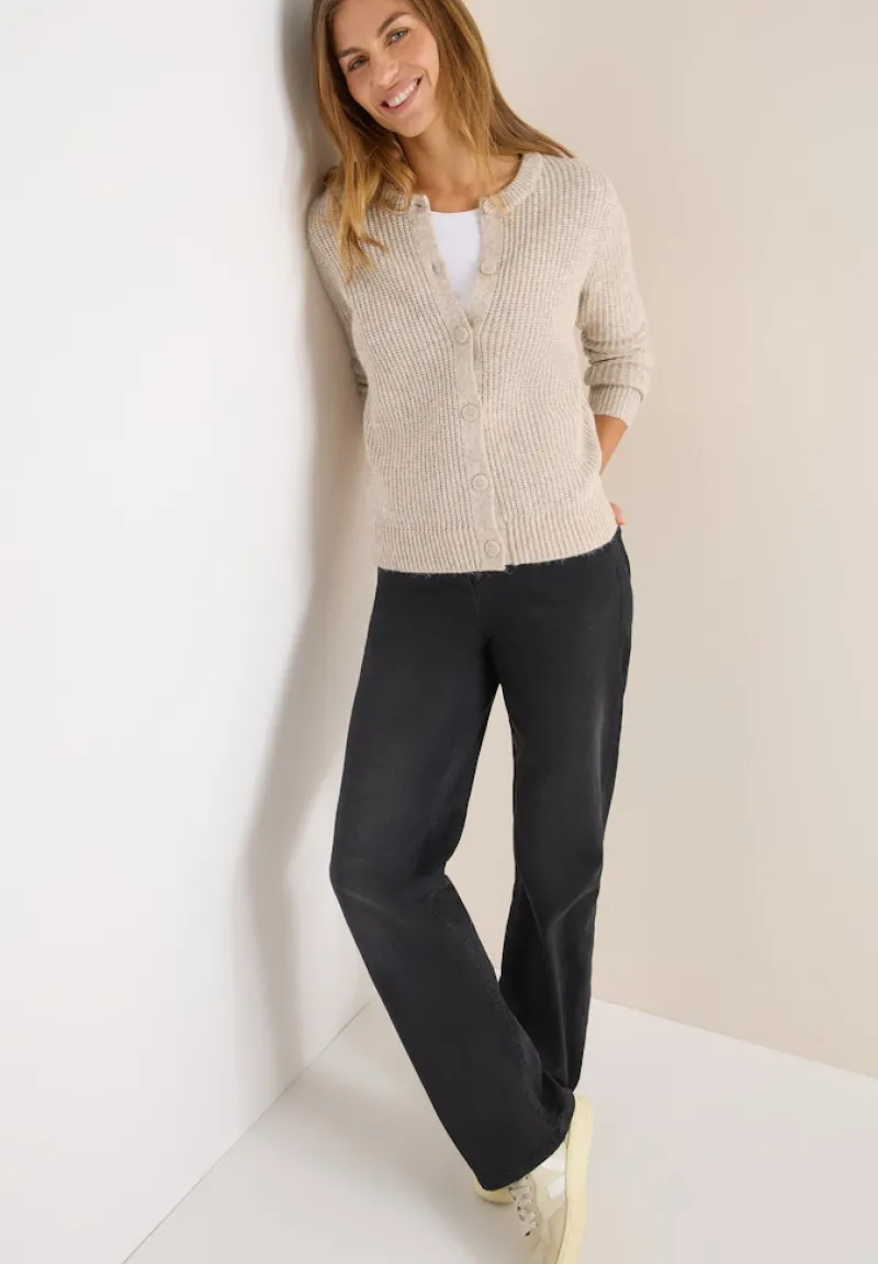 Cecil Pullover & Sweatshirts*Melange Cardigan toffee cream melange