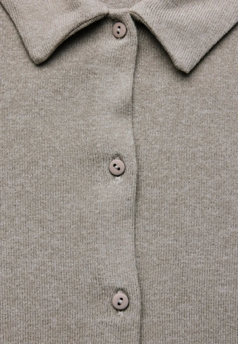 Street One Shirts*Melange-Look-Jacke breezy beige mel.
