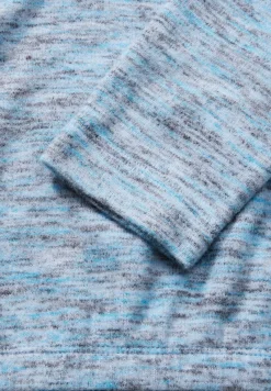 Cecil Shirts*Melange-Shirt multi aqua melange