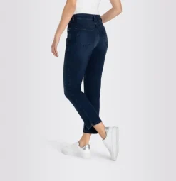 MAC Jeans*Melanie 7/8 dark blue commercial washed