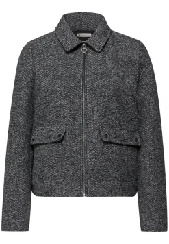 Street One Jacken*Melierte Jacke Black