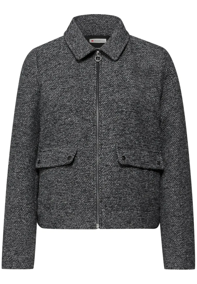 Street One Jacken*Melierte Jacke Black