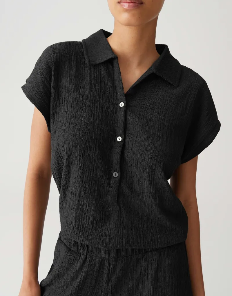 Opus Kleider*Melti polo Black