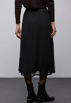 Street One Röcke*Mesh-Rock Black