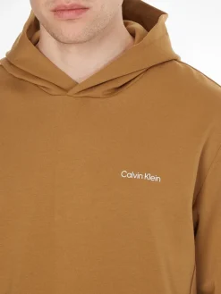 Calvin Klein Pullover & Sweatshirts|Big Boys*MICRO LOGO REPREVE HOODIE caramel