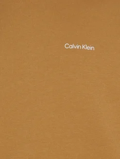 Calvin Klein Pullover & Sweatshirts|Big Boys*MICRO LOGO REPREVE HOODIE caramel