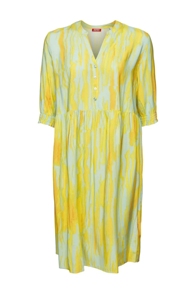Esprit Kleider*Midikleid mit Print citrus green