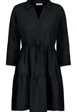 Eight 2 Nine Kleider*Midikleid mit Volants Black