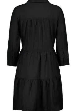 Eight 2 Nine Kleider*Midikleid mit Volants Black