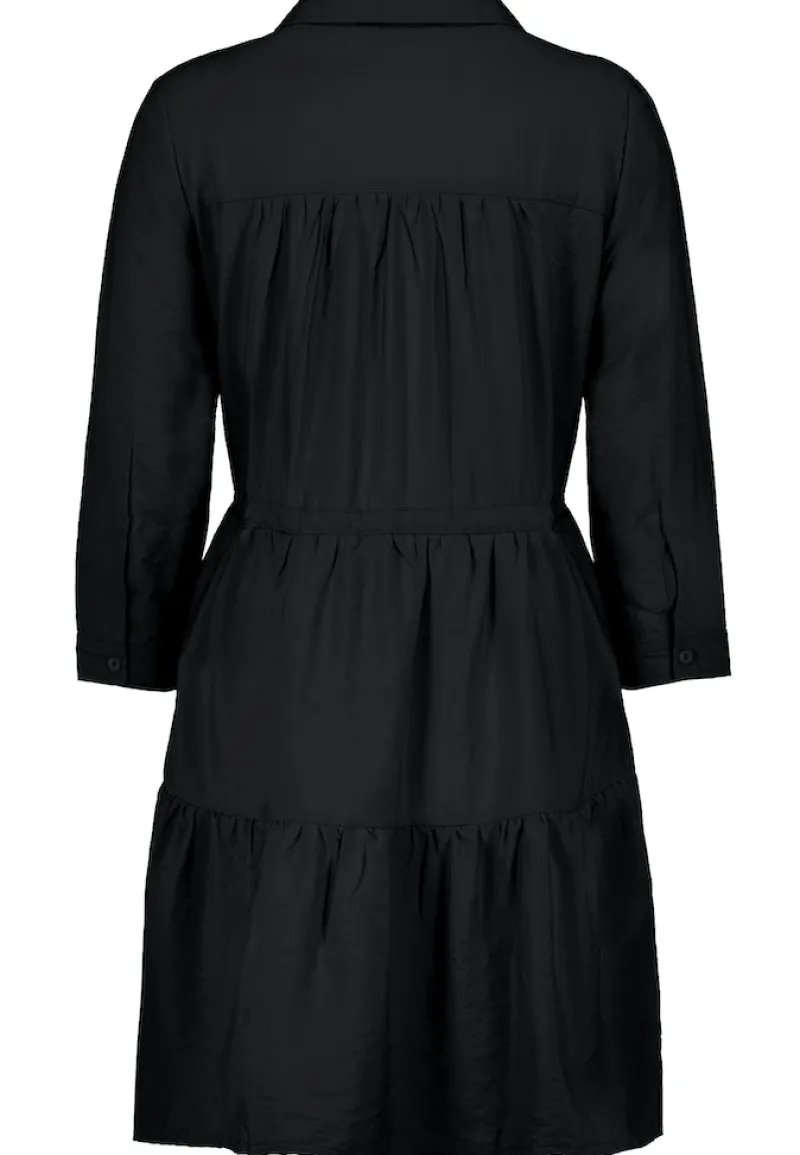 Eight 2 Nine Kleider*Midikleid mit Volants Black