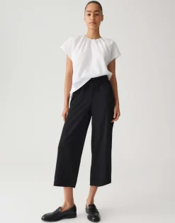 Opus Hosen*Mileni crinkle Black