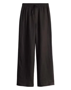 Opus Hosen*Mileni linen midnight brown