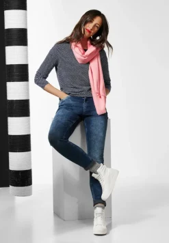 Street One Shirts*Minimalmuster Shirt deep blue