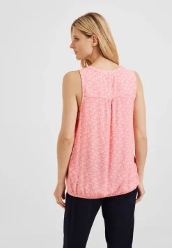 Cecil Blusen*Minimalprint Bluse soft pink