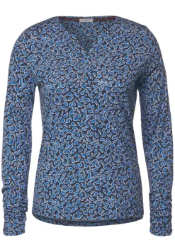 Cecil Shirts*Minimalprint Tunikashirt night sky blue