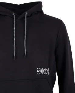 Calvin Klein Pullover & Sweatshirts*MIRRORED LOGO HOODIE Schwarz