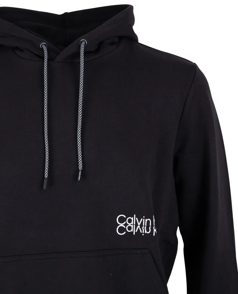 Calvin Klein Pullover & Sweatshirts*MIRRORED LOGO HOODIE Schwarz