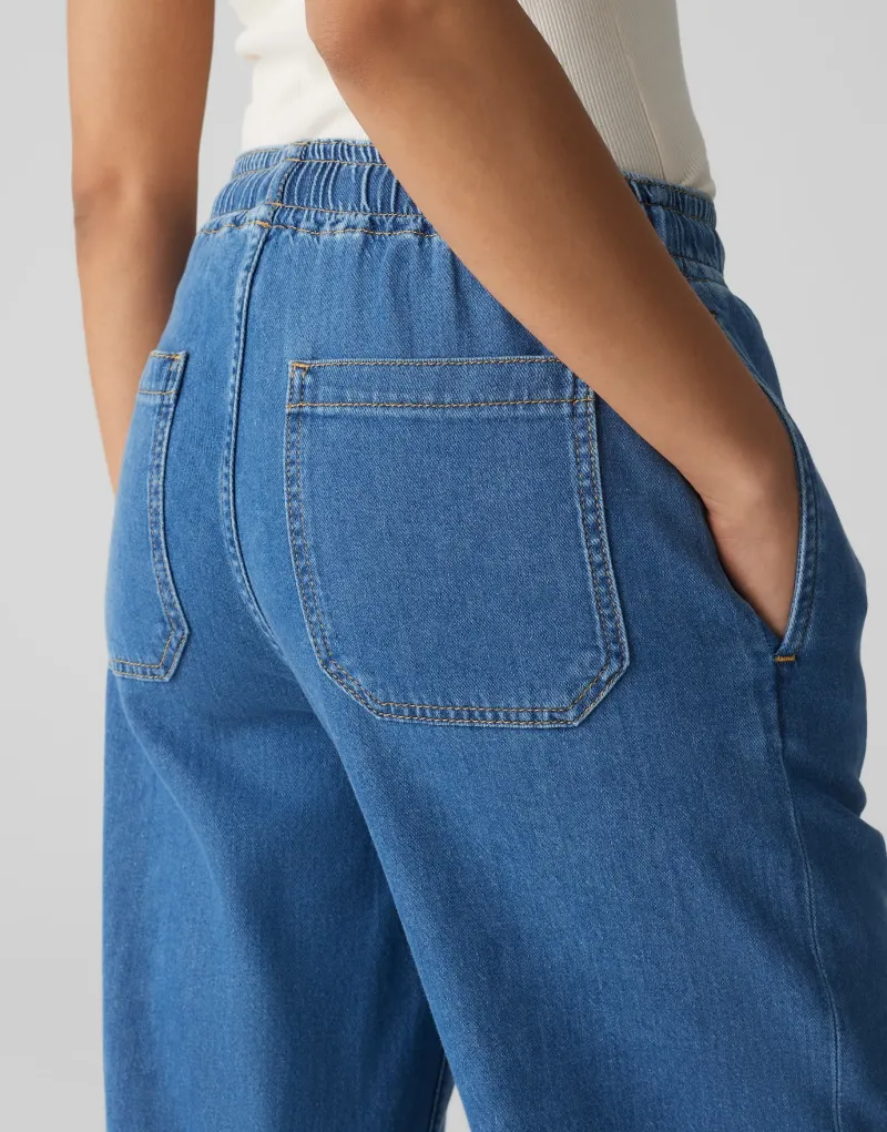 Opus Jeans*Miva palazzo french mid coastal blue