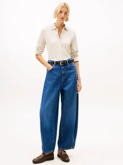 Tommy Hilfiger Blusen*MODERN INTERLOCK REG LS SHIRT heather oatmilk