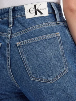 Calvin Klein Jeans Jeans*MOM JEAN ANKLE denim dark