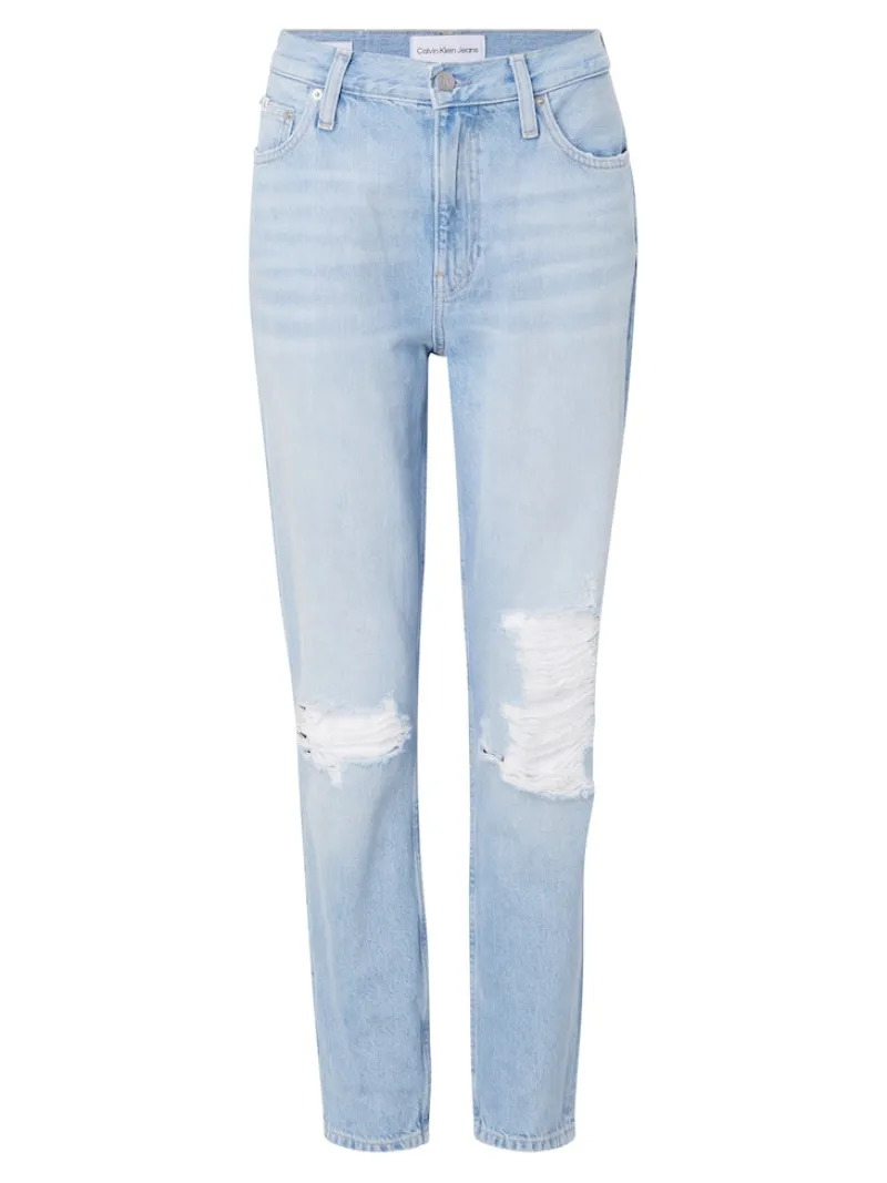 Calvin Klein Jeans Jeans*MOM JEAN ANKLE denim light