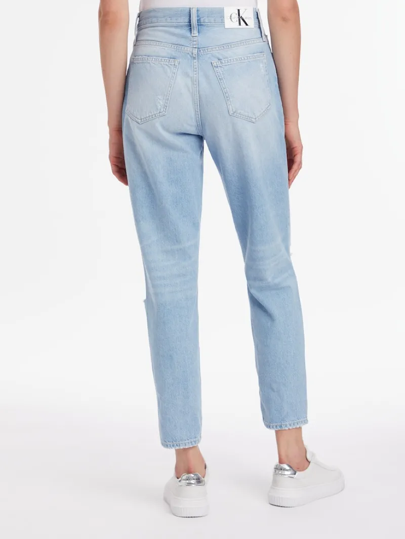 Calvin Klein Jeans Jeans*MOM JEAN ANKLE denim light