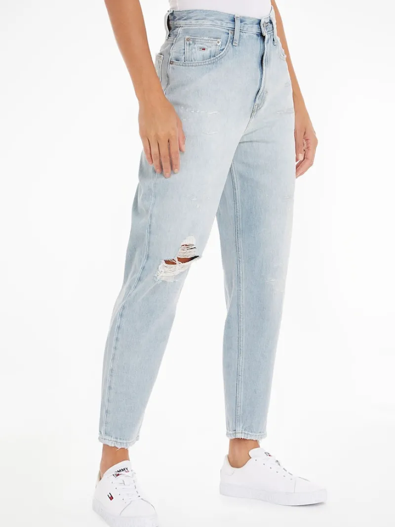 Tommy Jeans Jeans*MOM JEAN UHR TAPERED BG8015 denim light
