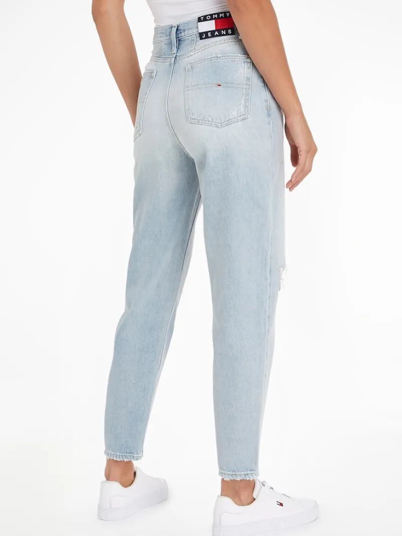 Tommy Jeans Jeans*MOM JEAN UHR TAPERED BG8015 denim light