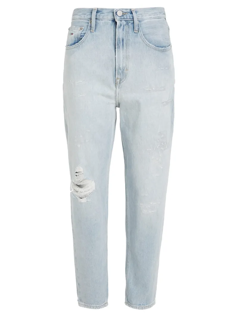 Tommy Jeans Jeans*MOM JEAN UHR TAPERED BG8015 denim light