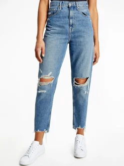 Tommy Jeans Jeans*MOM JEAN UHR TPRD BF8034 denim medium