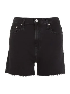 Calvin Klein Jeans Shorts*MOM SHORT denim black