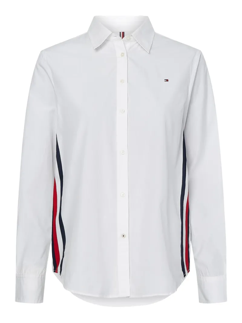 Tommy Hilfiger Blusen*MONICA RELAXED SHIRT LS th optic white