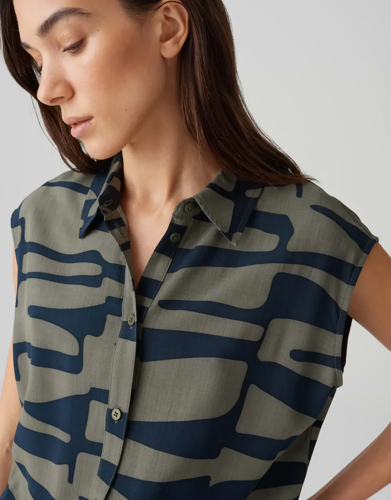 Opus Kleider*Monny shadow olive leaf