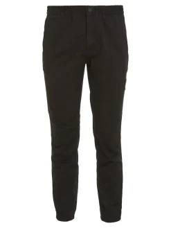Calvin Klein Jeans Hosen*MONOLOGO BADGE CASUAL CHINO ck black
