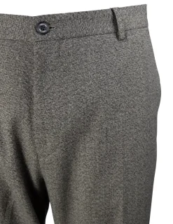 Calvin Klein Hosen*MOULINE TWILL GRID TAPERED PANTS Grau