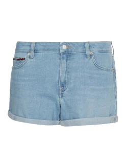 Tommy Jeans Shorts*MR DNM SHORT BF0211 denim light