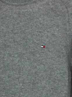 Tommy Hilfiger Pullover & Sweatshirts*MULTI HTR LAMBSWOOL C NECK medium grey heather