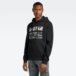 G-star Raw Pullover & Sweatshirts*Multi layer originals hoddie dk black