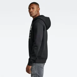 G-star Raw Pullover & Sweatshirts*Multi layer originals hoddie dk black