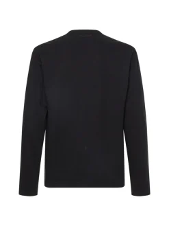 Calvin Klein Shirts*MULTI LOGO LS LIGHT SWEATSHIRT ck black