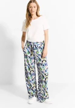 Cecil Hosen*Multicolor Print Hose vanilla white