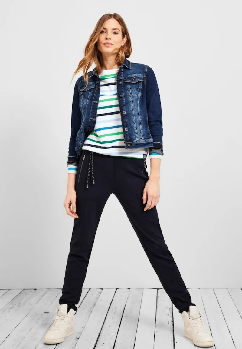 Cecil Pullover & Sweatshirts*Multicolor Streifen Shirt vanilla white