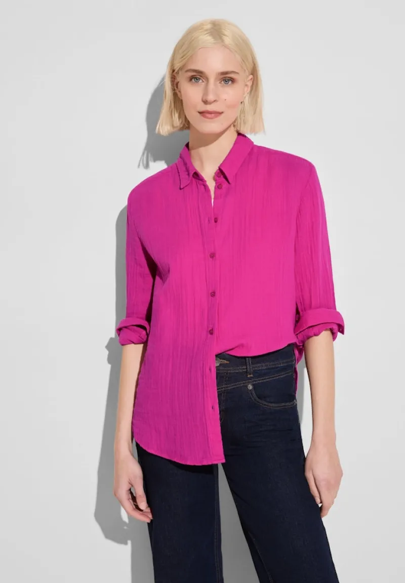 Street One Blusen*Musselin Bluse magnolia pink