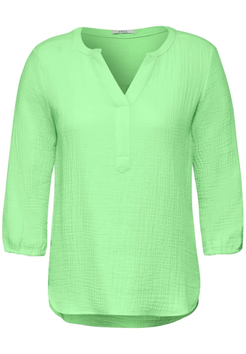 Cecil Blusen*Musselin Bluse matcha lime