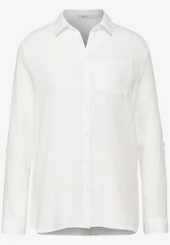 Cecil Blusen*Musselin Hemdbluse vanilla white