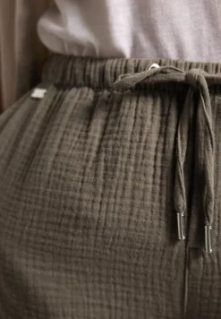 STREET ONE STUDIO Shorts*Musselin Shorts acron brown