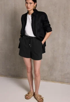 STREET ONE STUDIO Shorts*Musselin Shorts Black