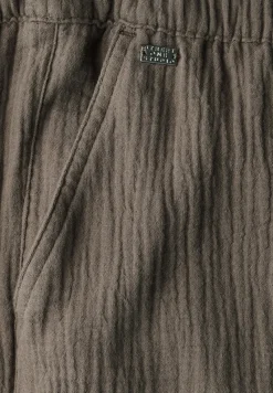 STREET ONE STUDIO Hosen*Musselin Wide Leg Hose acron brown