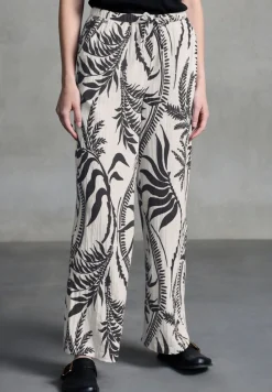 STREET ONE STUDIO Hosen*Musselin Wide Leg Hose light sunstone beige